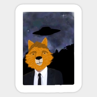 Fox Mulder Sticker